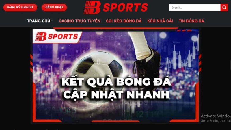 Trải nghiệm bóng đá trực tuyến chuyên nghiệp
