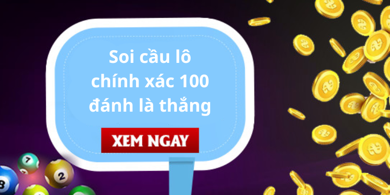 Soi cầu lô chính xác 100 đánh là thắng tại soicau247 – Bí quyết thành công trong game lô đề